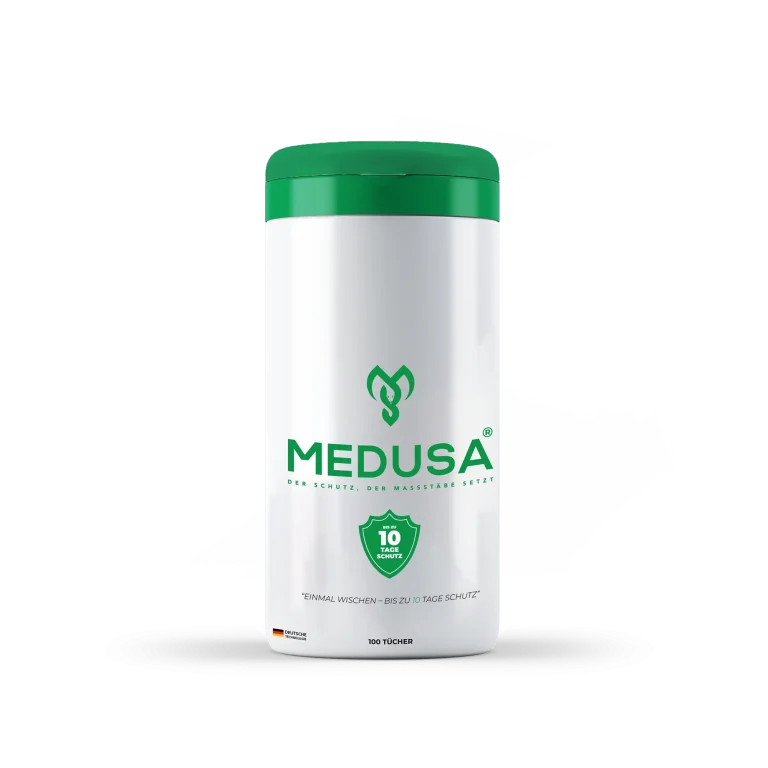 MEDUSA - Alcohol Free - 100 wipes canister 02 GERMAN