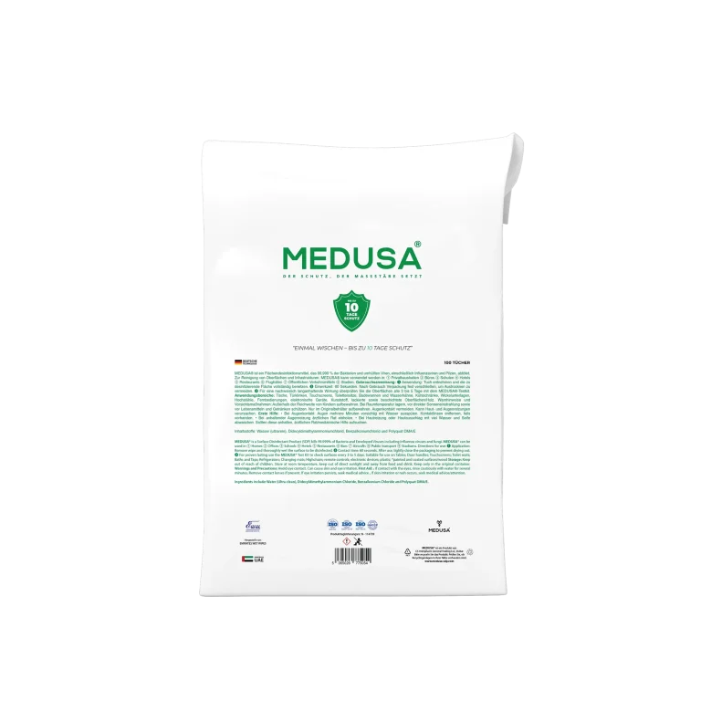 MEDUSA - Alcohol Free - 250 wipes bucket refill 01 GERMAN